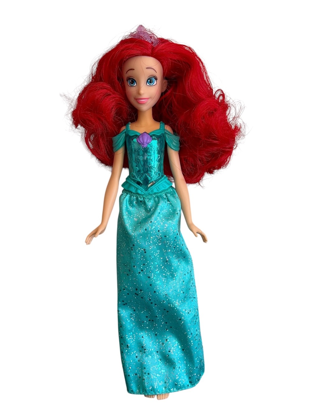 Disney Princess Little Mermaid Ariel Royal Shimmer Glitter Doll Crown Skirt 2021